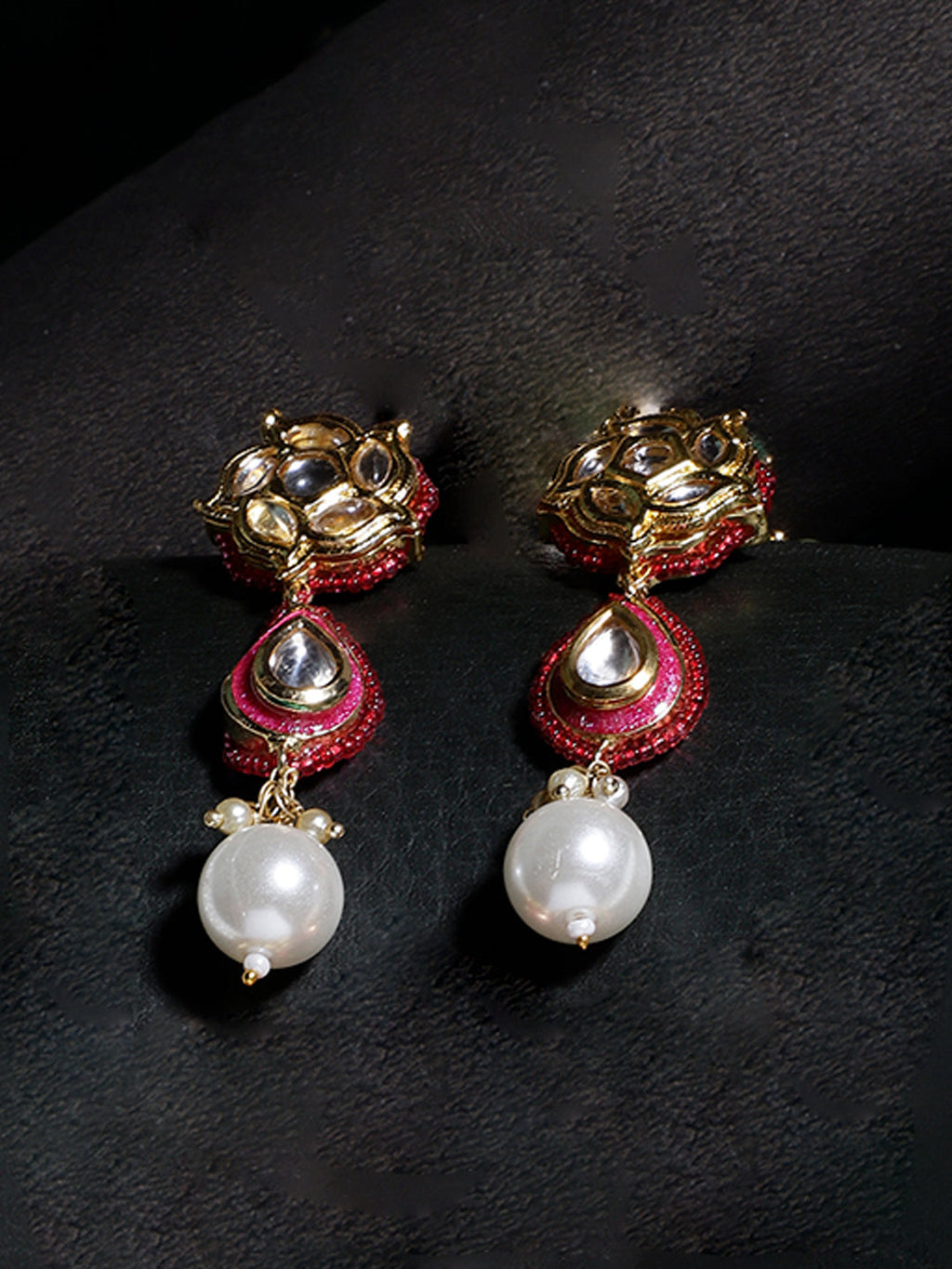 Rang-e-Gul Drop Earring