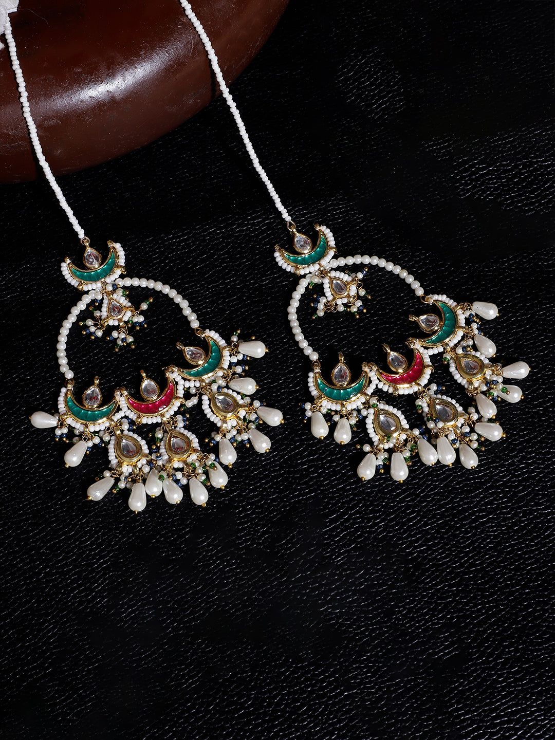 Shafaq-e-Laal Drop Earring