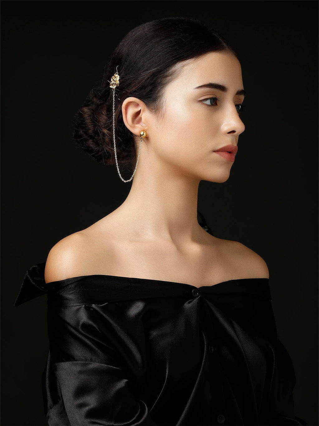 Shamsi Glow Drop Earring