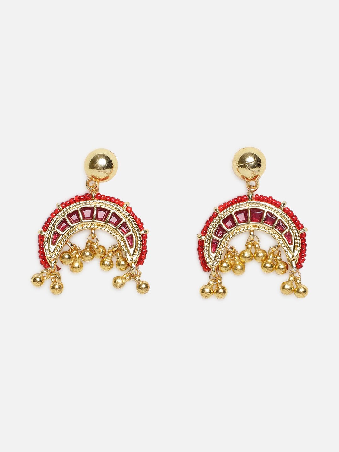 Surkh Sitara Drop Earring