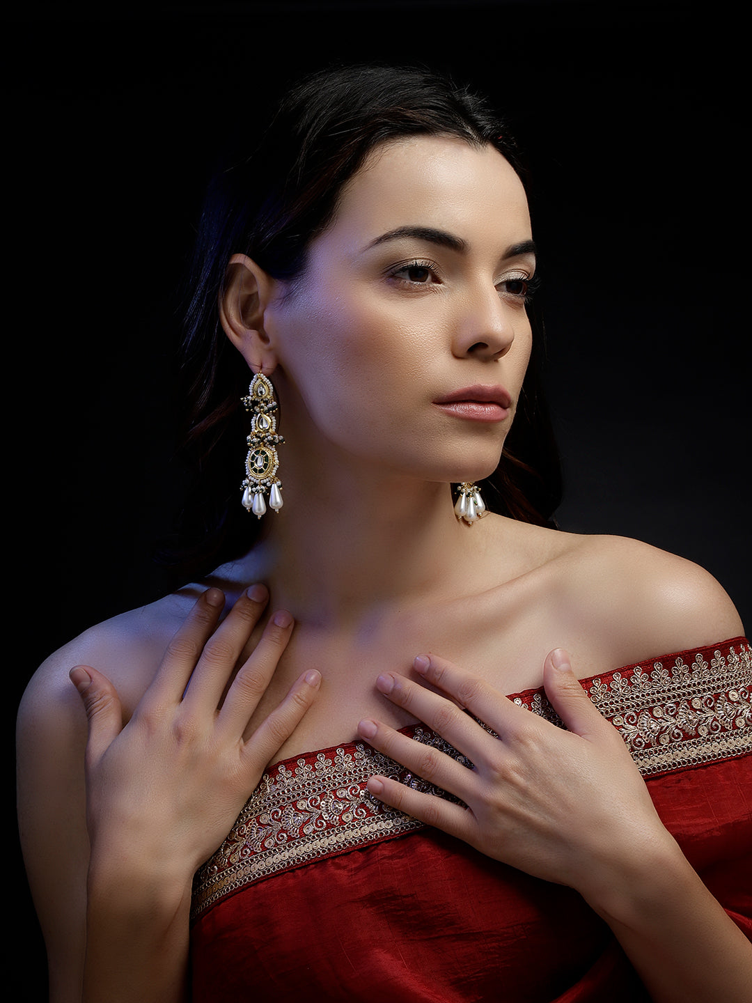 Bagh-e-Husn Drop Earring