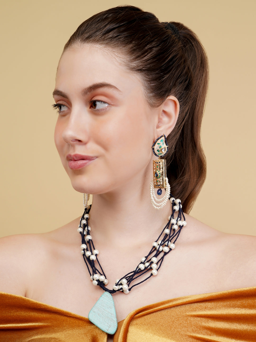 Neelam Drop Earrings