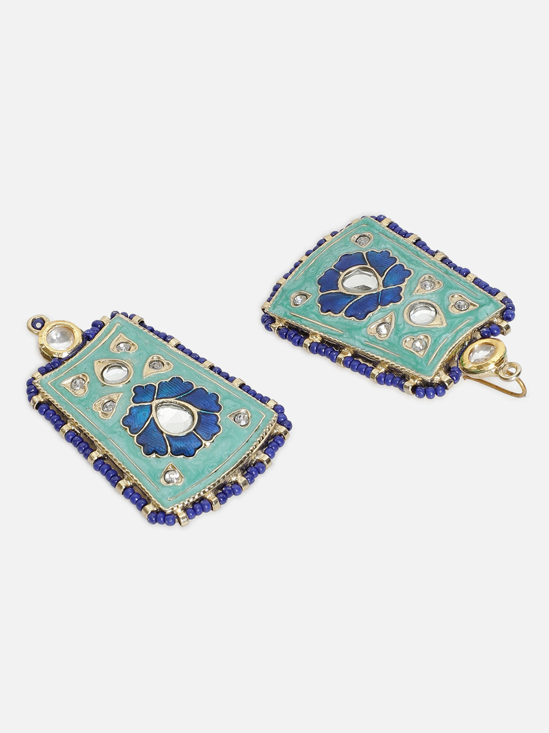 Neelkanth Glow Drop Earring