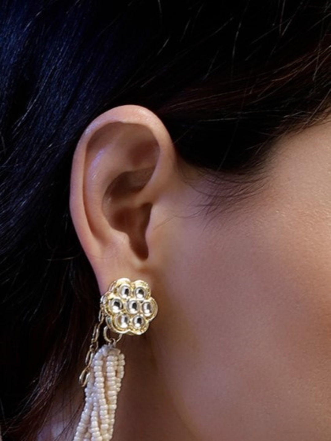 Sunehri Noor Drop Earring