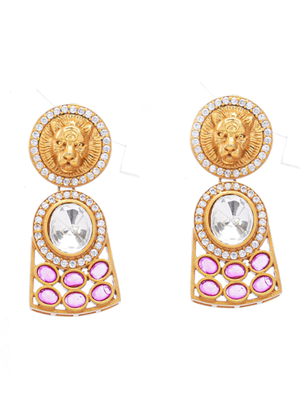 Khoon-e-Surkh Necklace with Earring