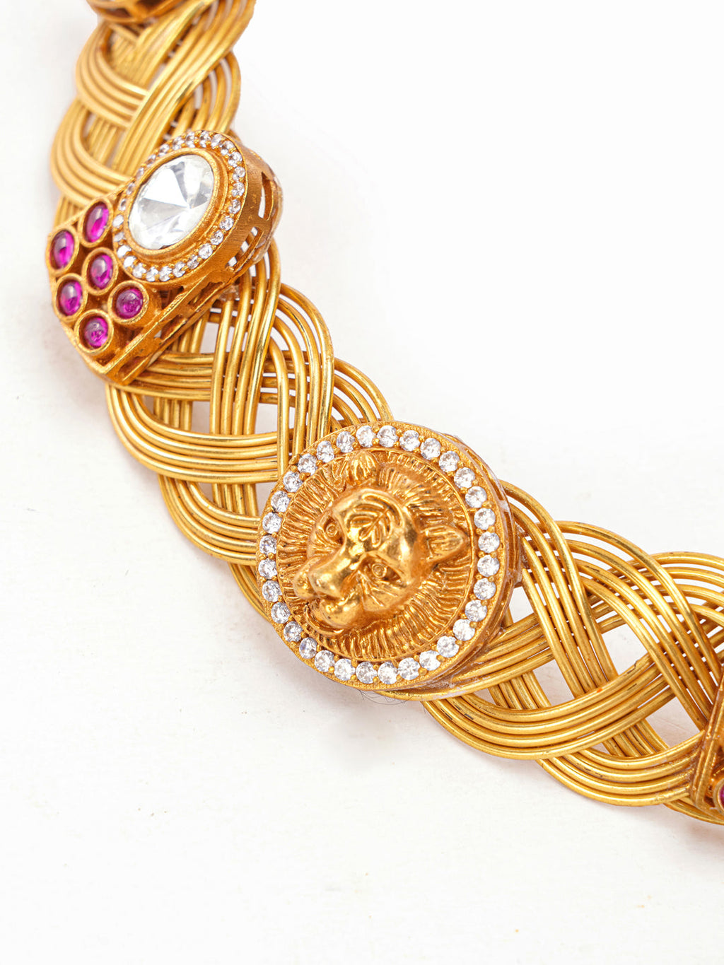 Khoon-e-Surkh Necklace with Earring