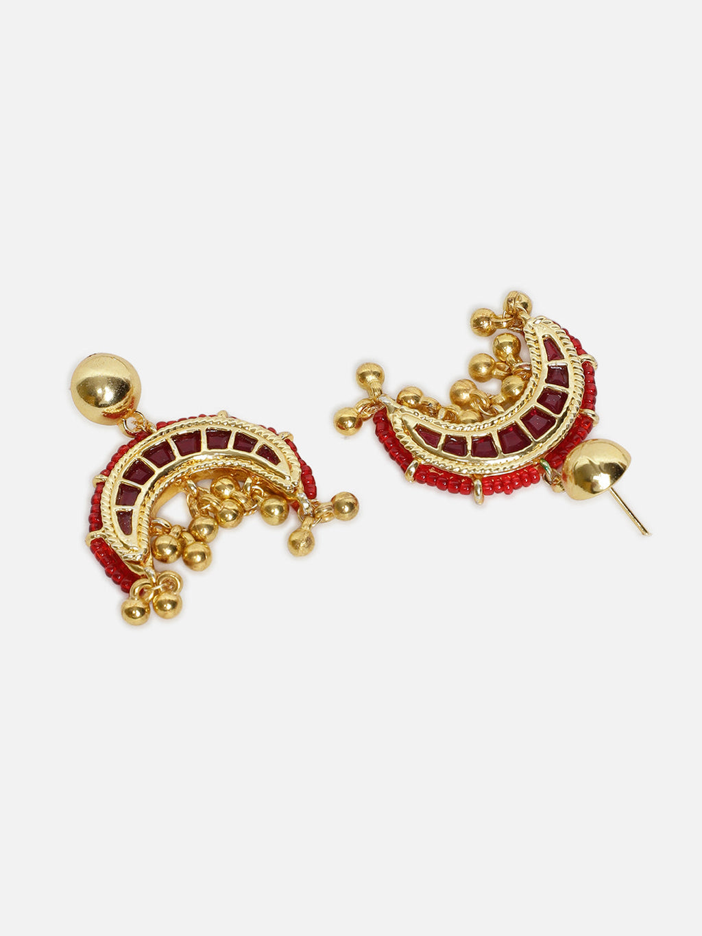 Gul-e-Surkh Haar with Earrings