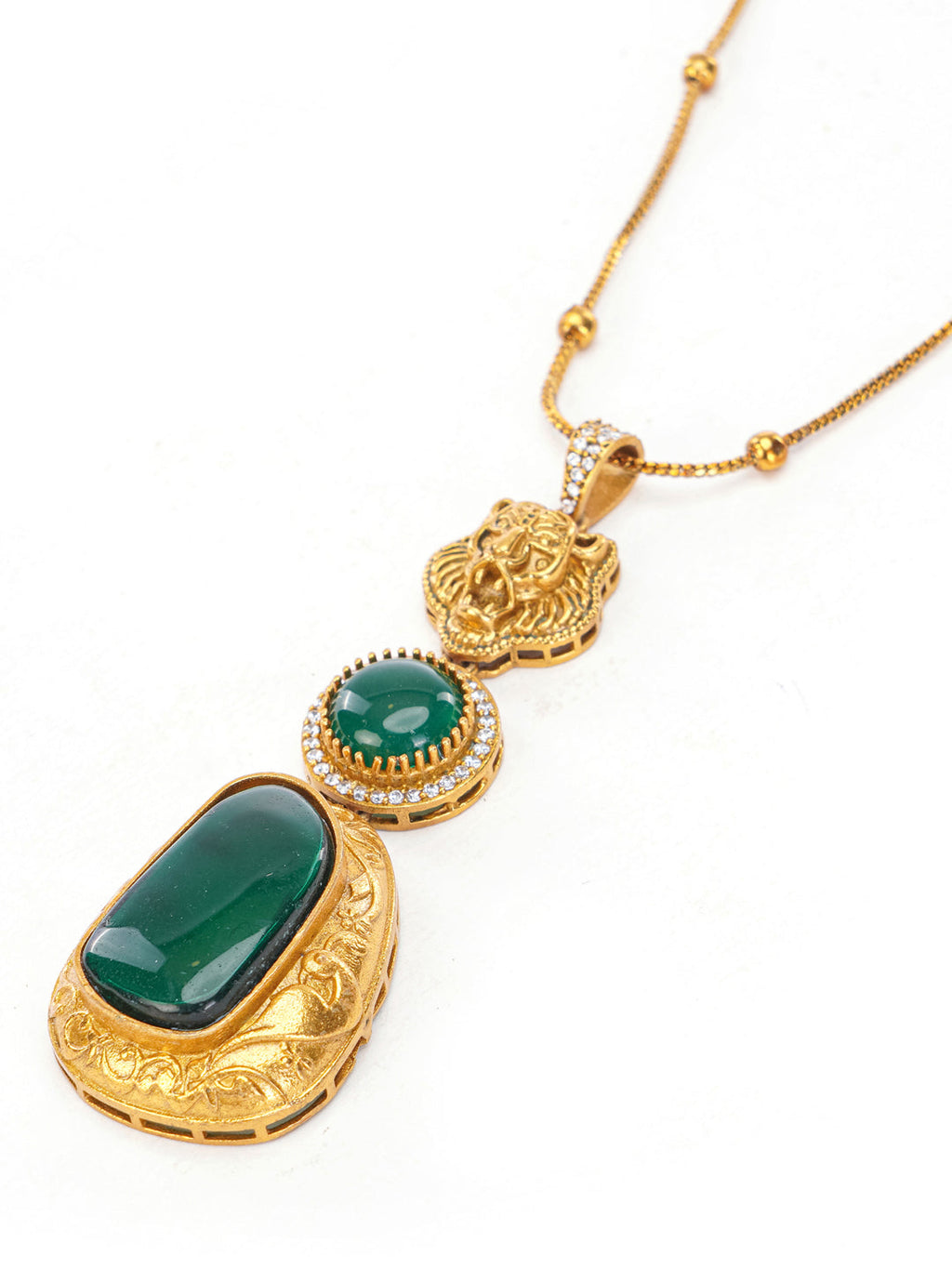 Panna Necklace with Earring