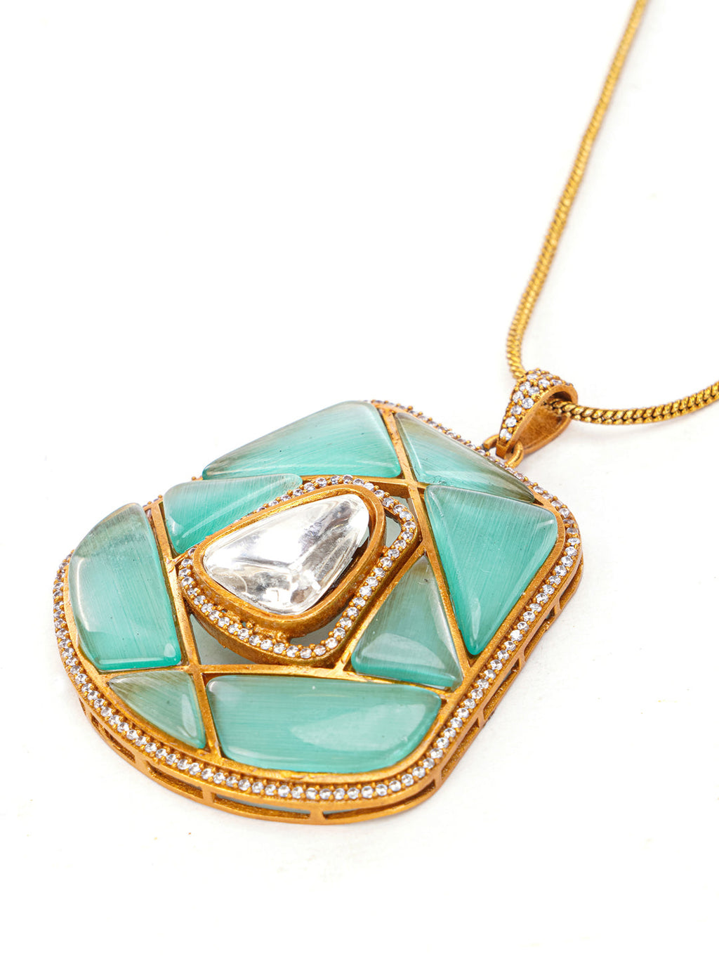 Sabzratna Necklace with Earring