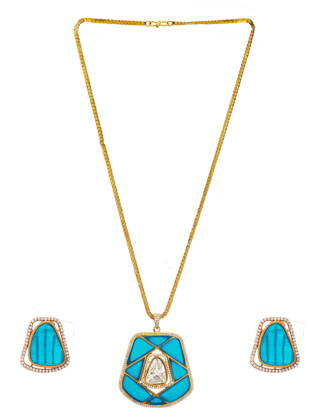 Neelgiri Necklace with Earring