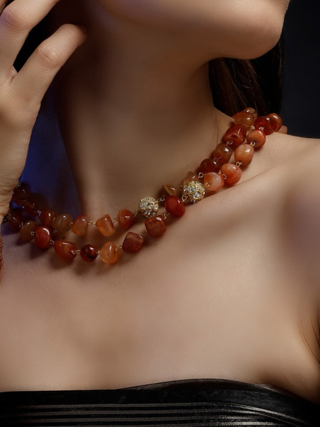 Sooraj Ki Kiran layered necklace