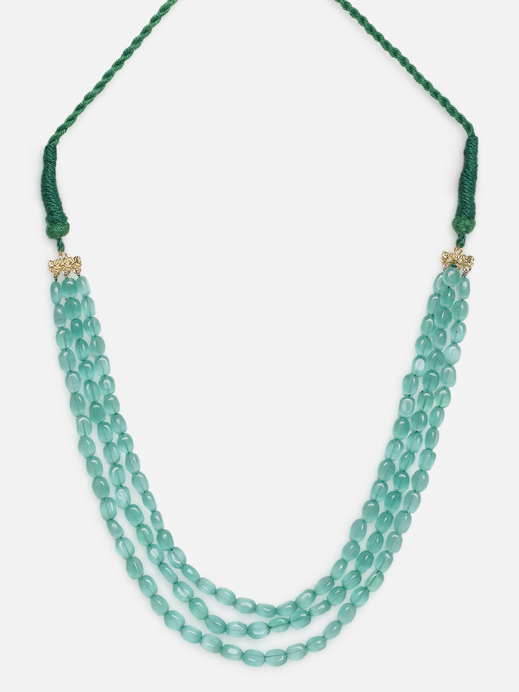 Sabz Kahkashan layered necklace