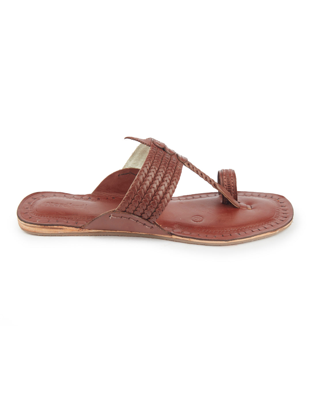Women in Red original kolhapuri chappal for women
