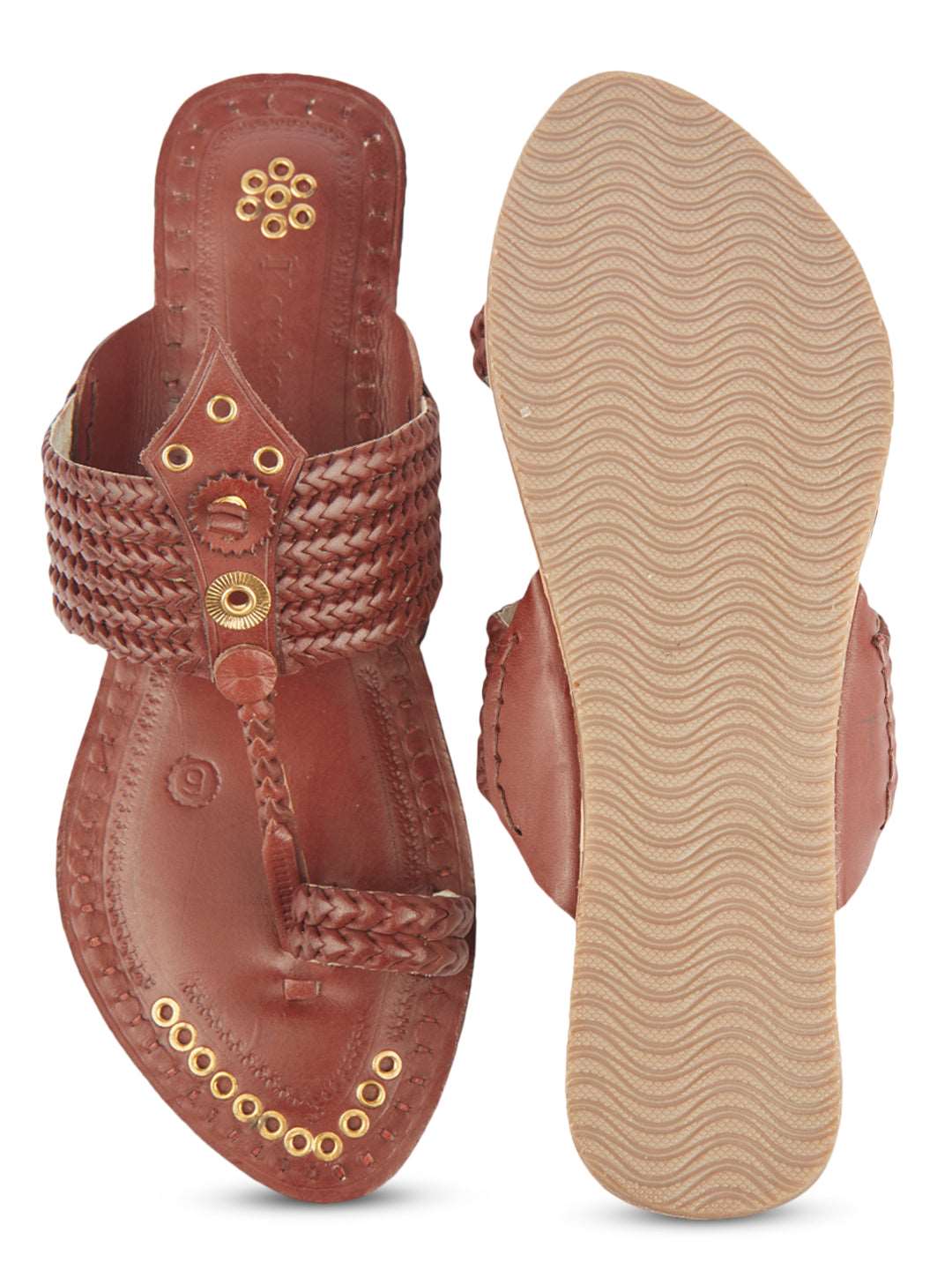 Pom Pom best kolhapuri chappal for women