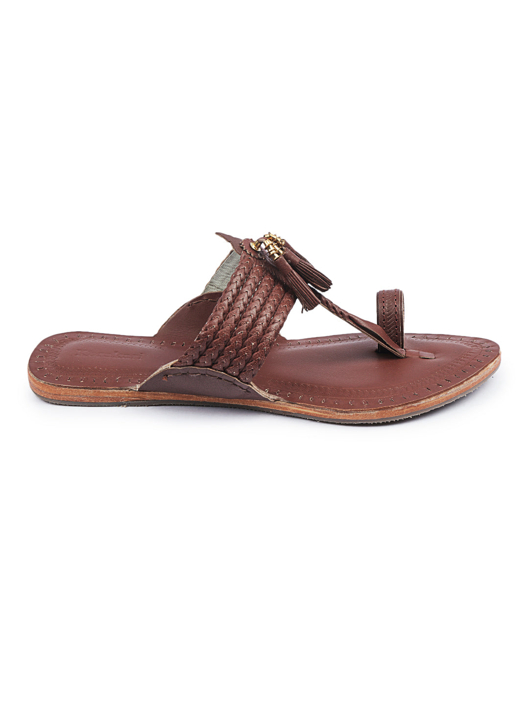 Elegant Red kolhapuri chappal for women