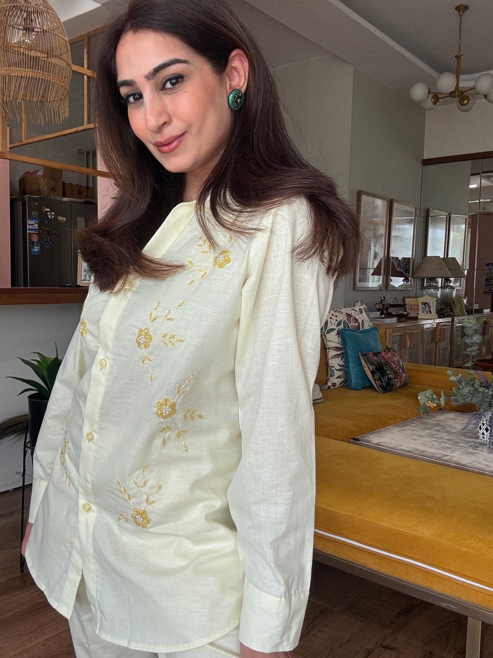 Hand Embroidery Linen Sets