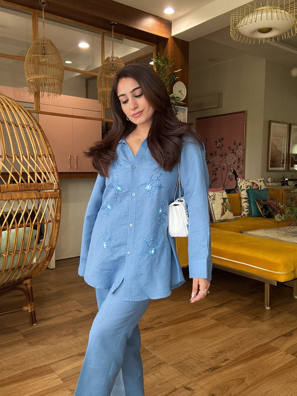 Hand Embroidery Linen Sets