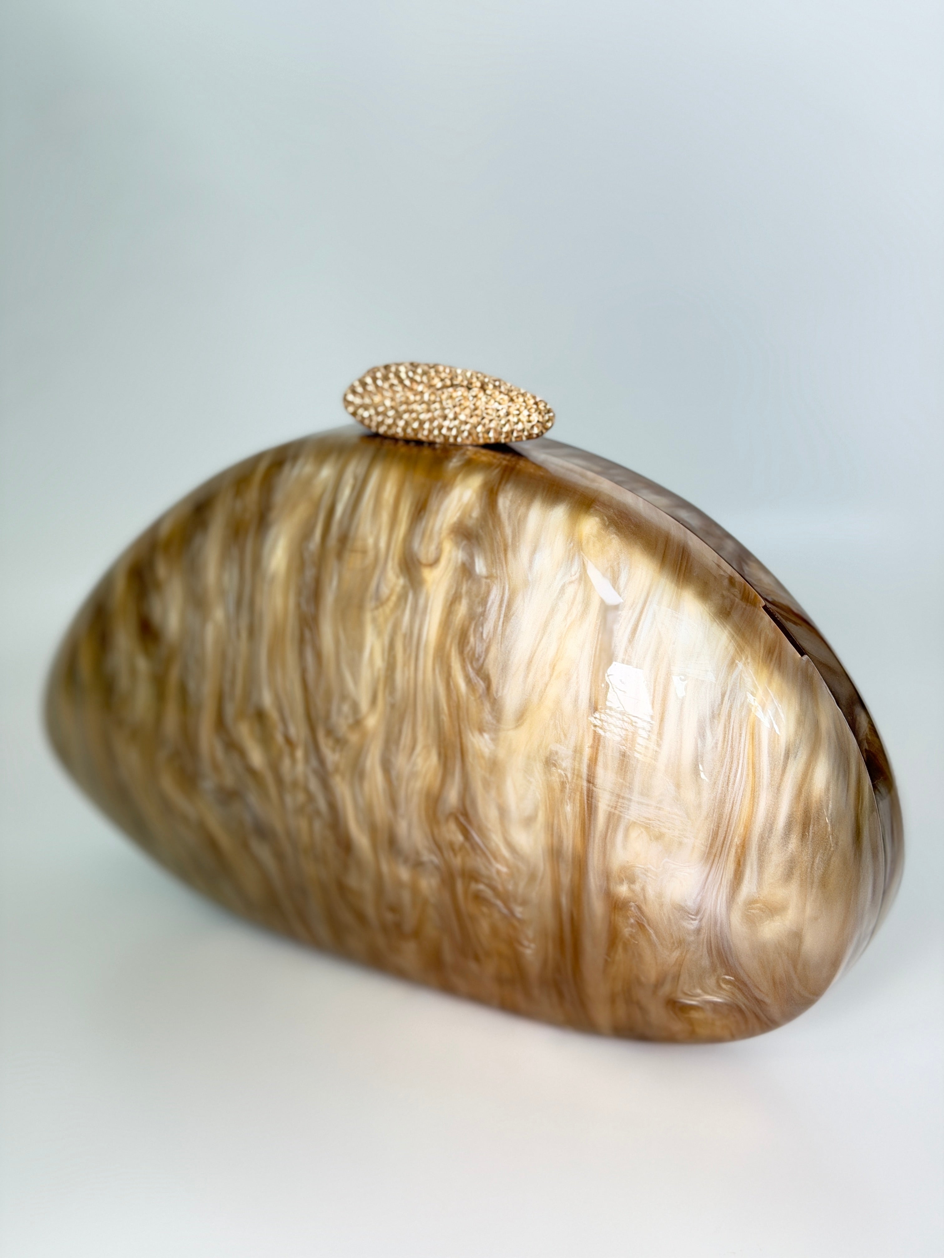 Honey Shell Minaudière