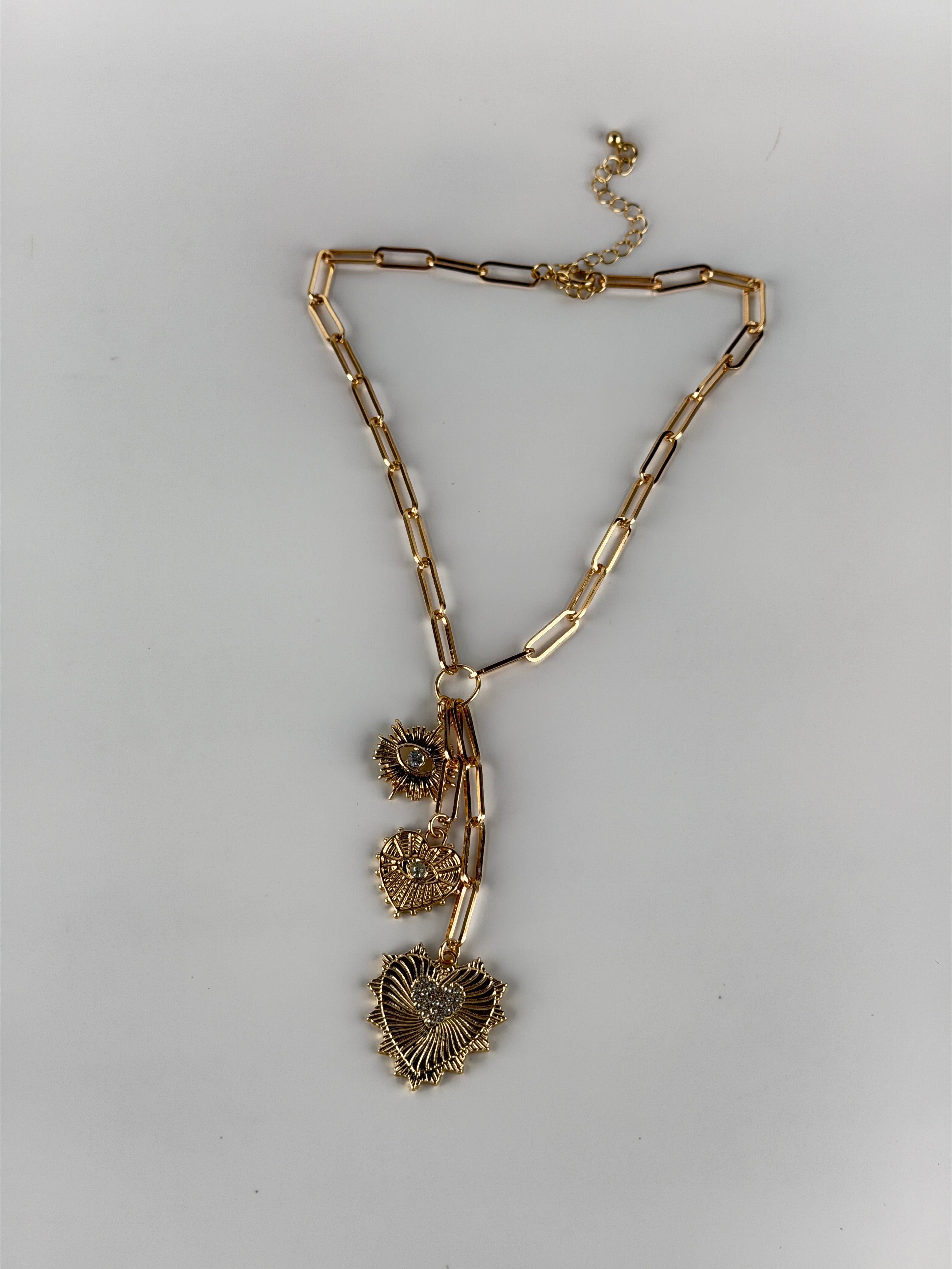 Aarvi Radiant Heart Necklace