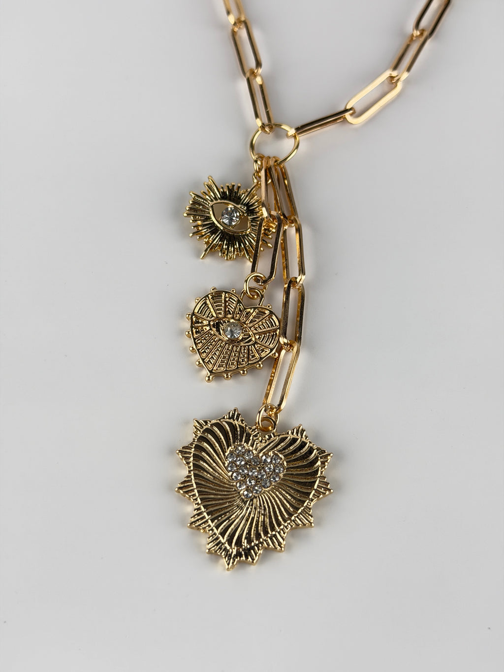 Aarvi Radiant Heart Necklace