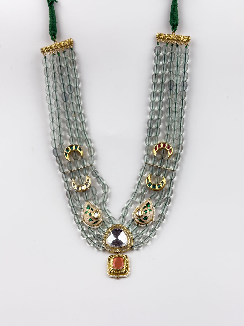 Nilofer Kundan Multi-strand Necklace