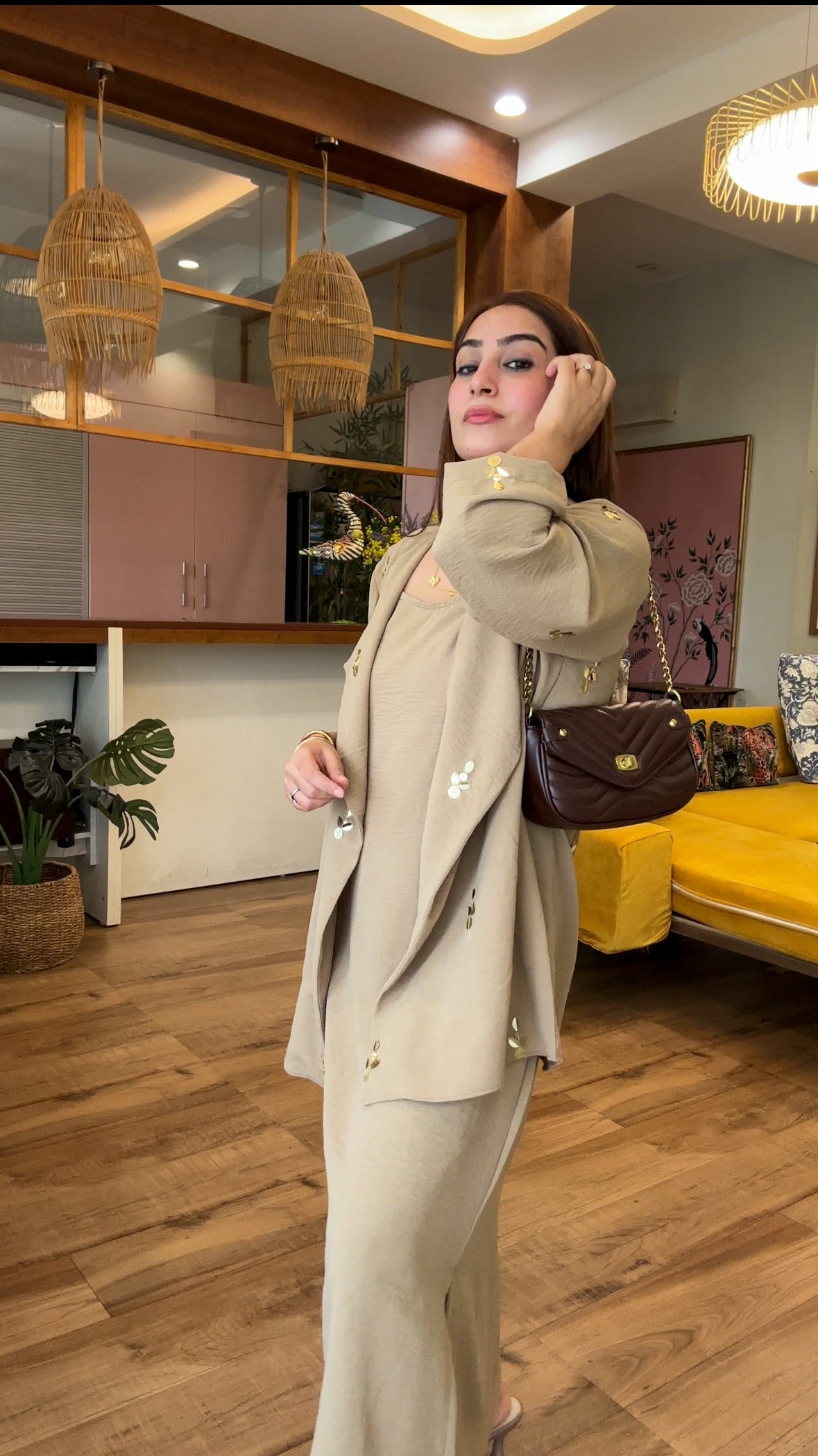 Embellished Jacket Dress