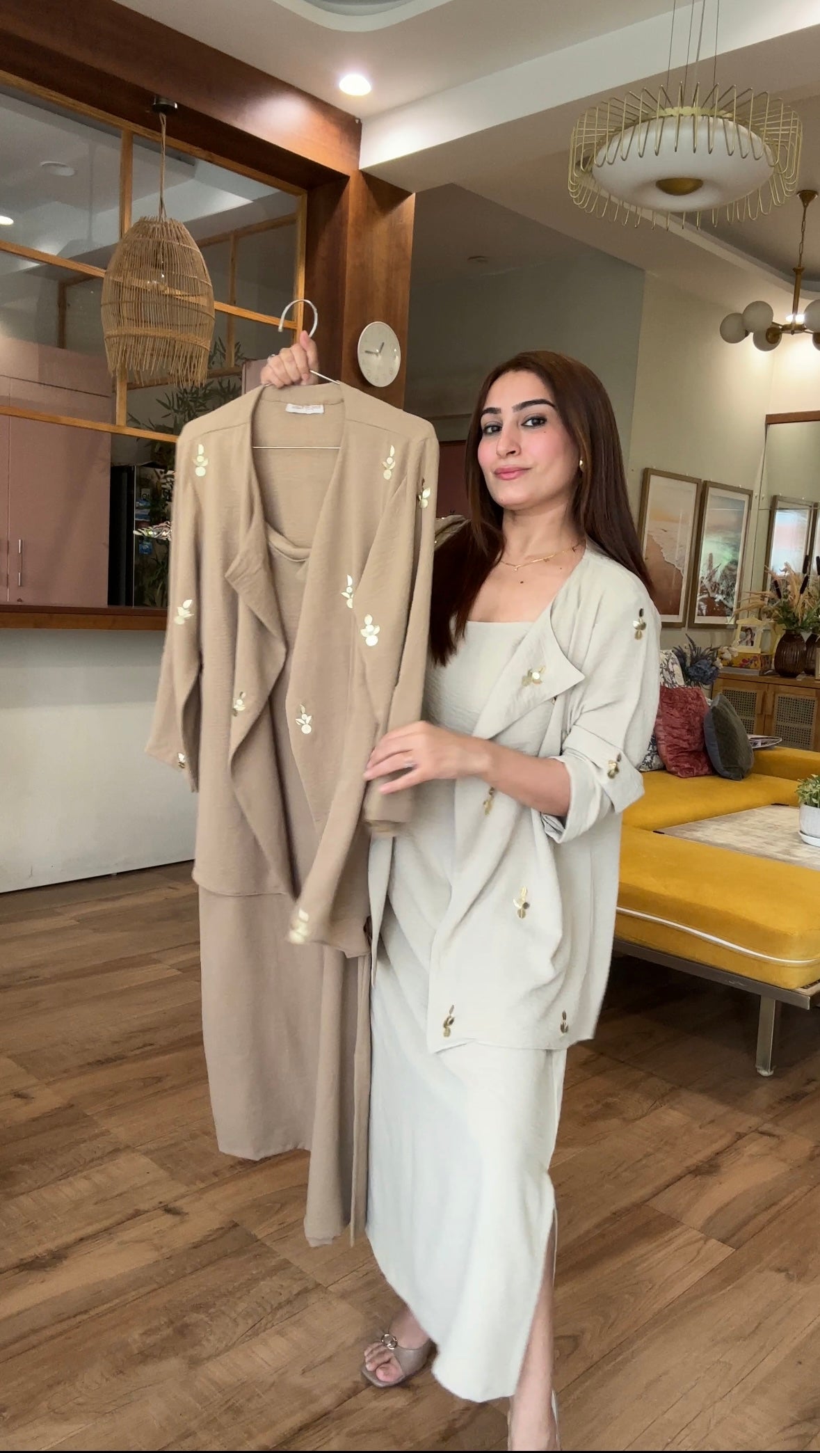 Embellished Jacket Dress