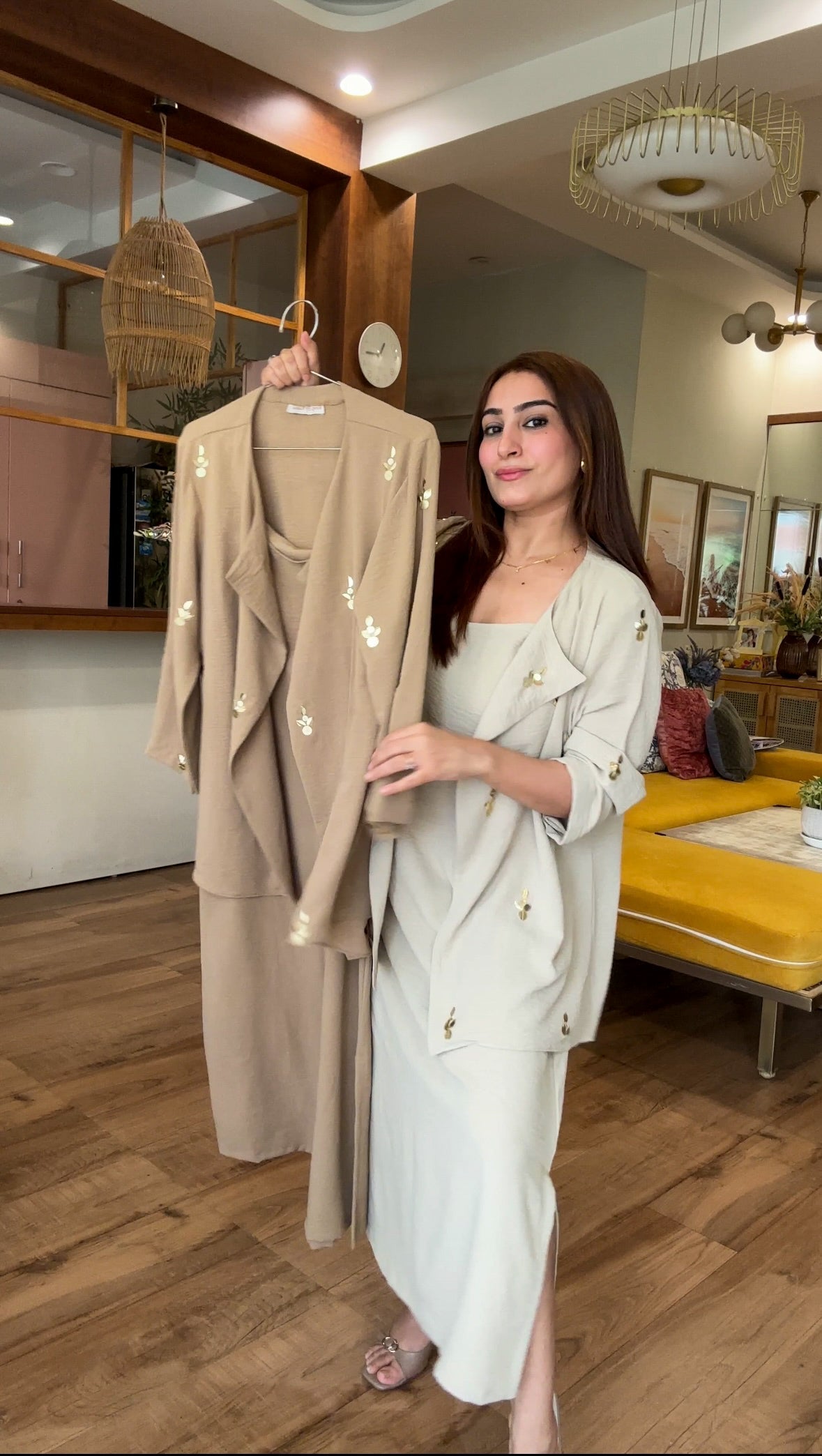 Embellished Jacket Dress