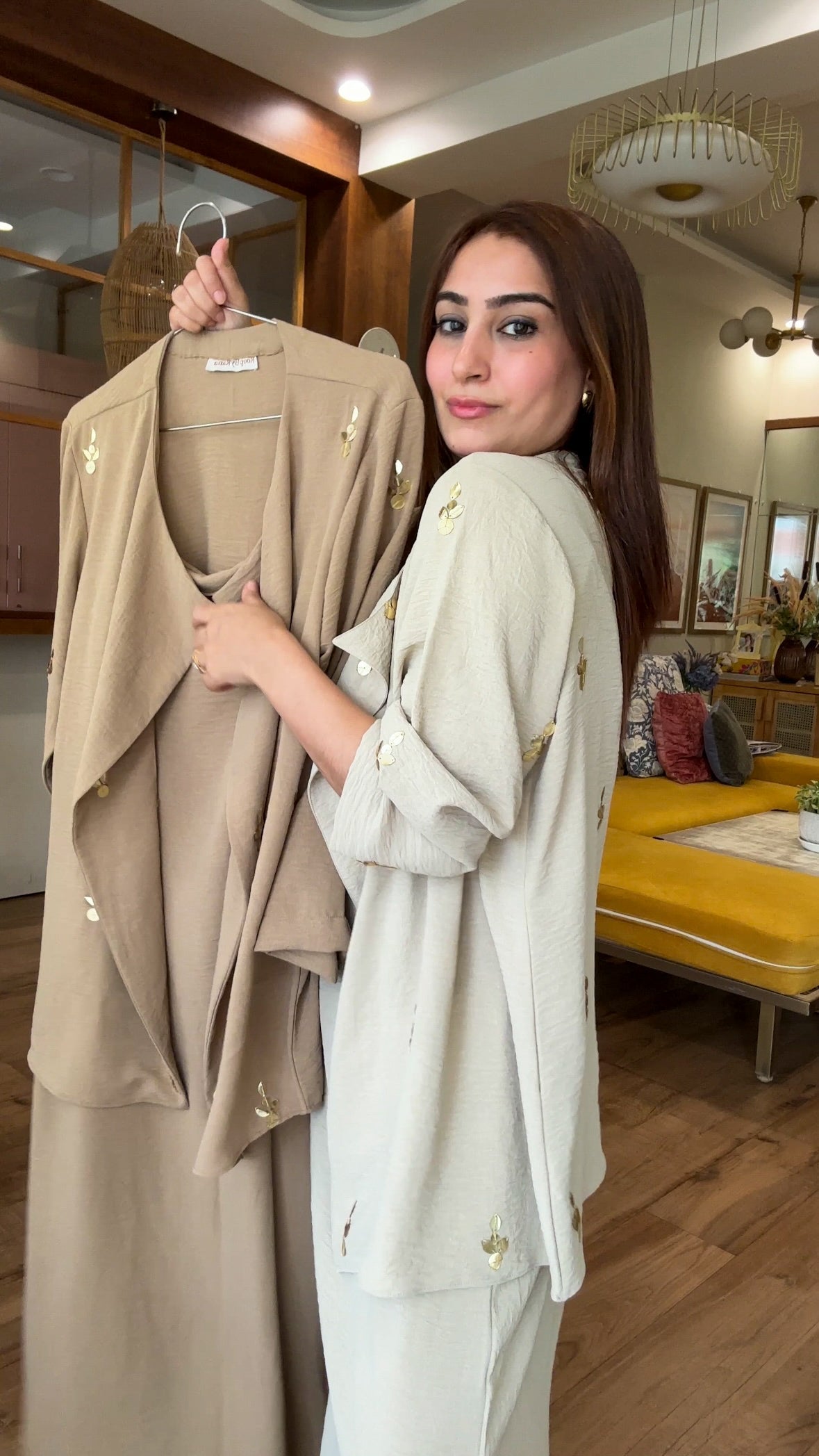 Embellished Jacket Dress