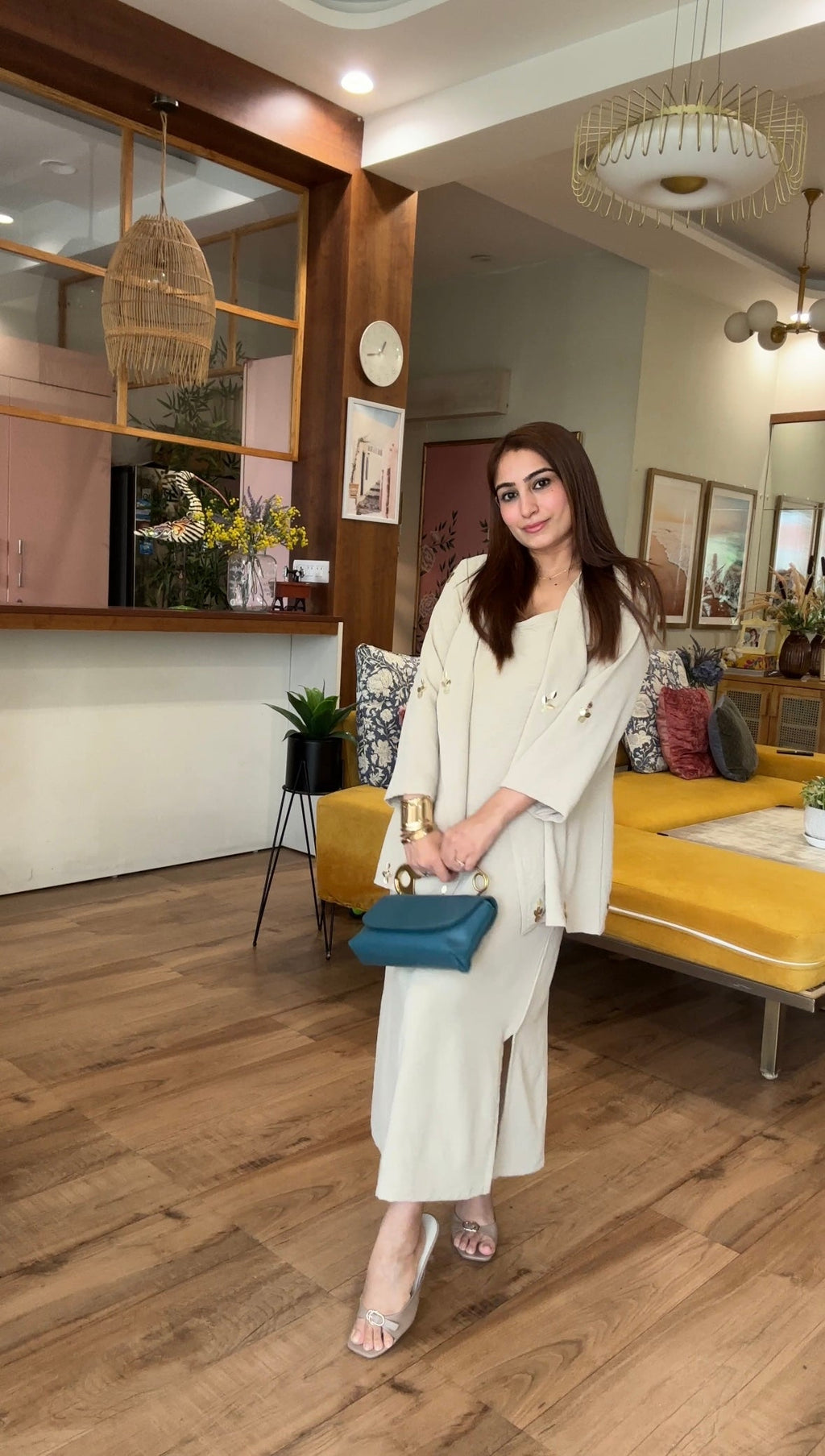 Embellished Jacket Dress