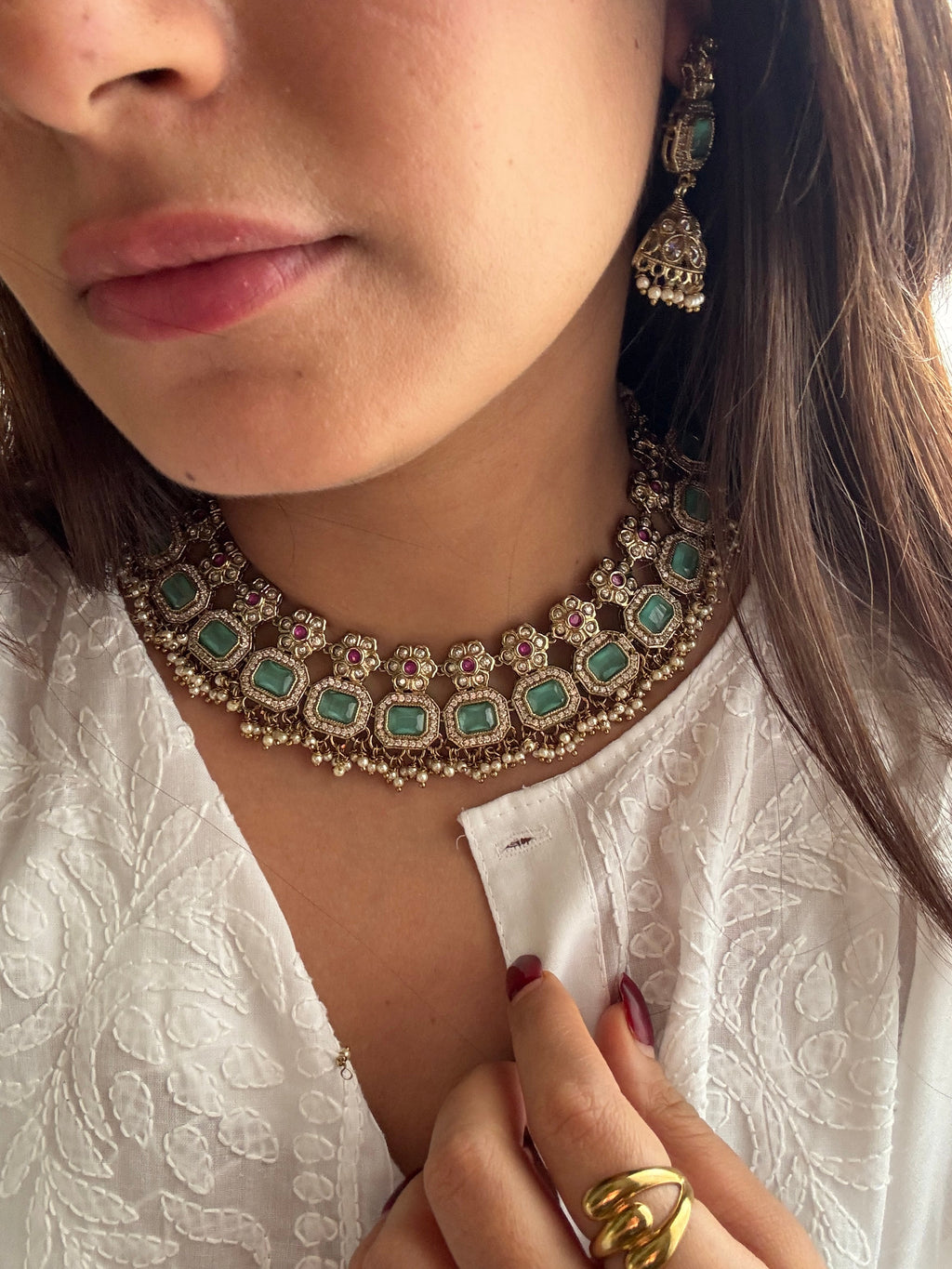 Champagne Glimmer Saree