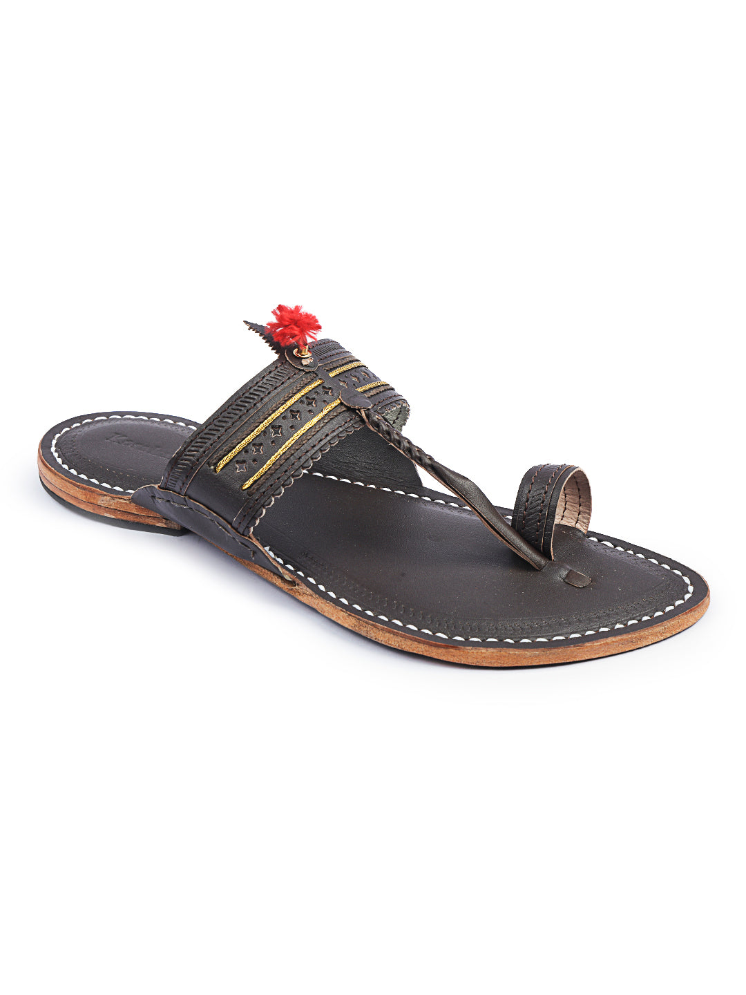Elegant Brown - Kolhapuri Chappal for Men
