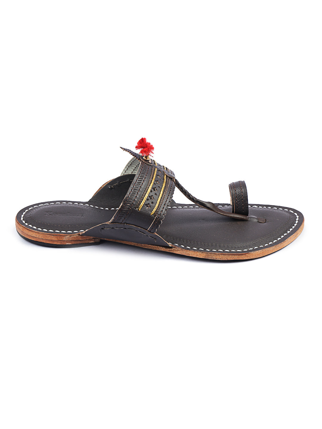 Elegant Brown - Kolhapuri Chappal for Men