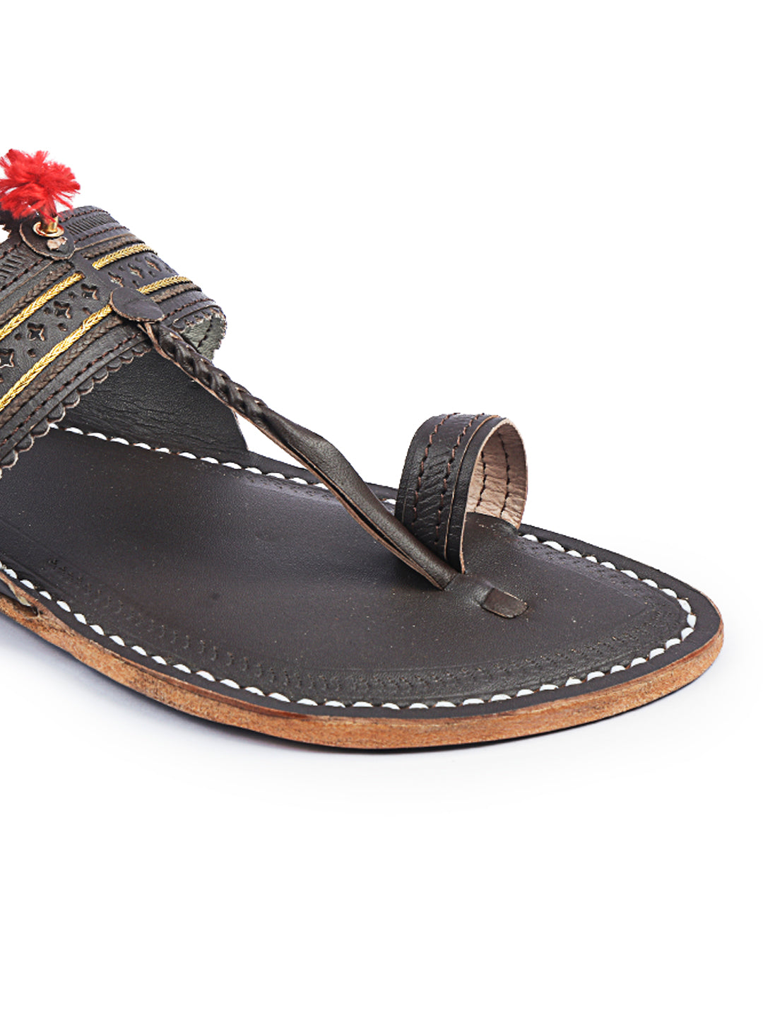Elegant Brown - Kolhapuri Chappal for Men