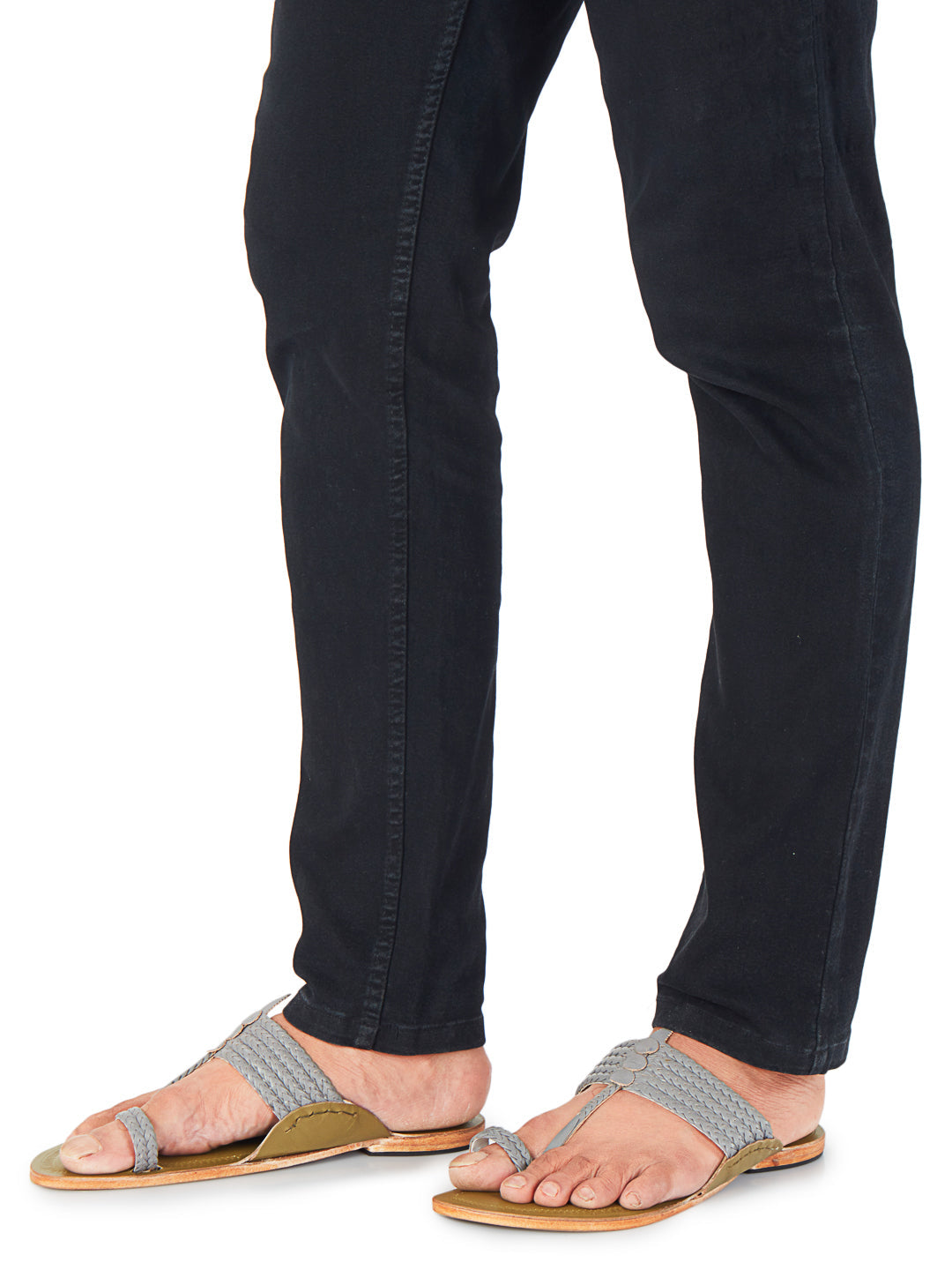 Modern - Six Braids - Men's Kolhapuri Chappal