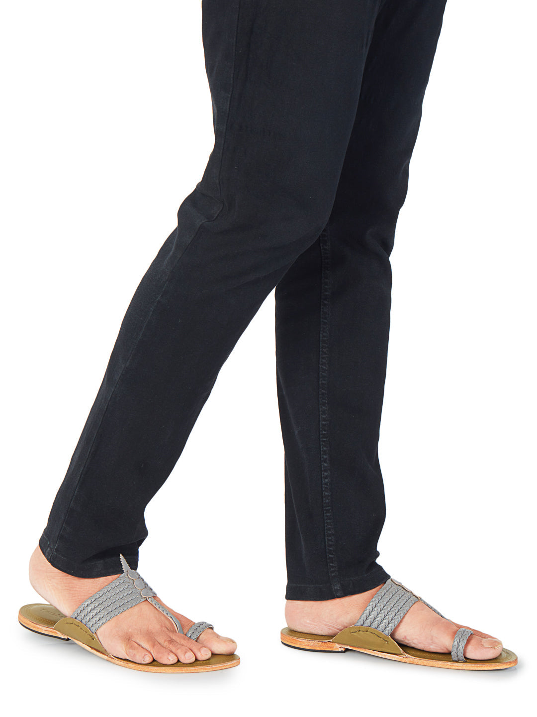 Modern - Six Braids - Men's Kolhapuri Chappal