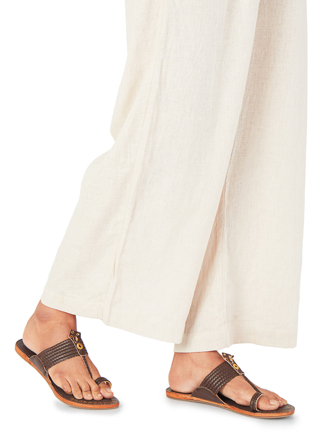 Wedding - Five Braids women's kolhapuri chappal