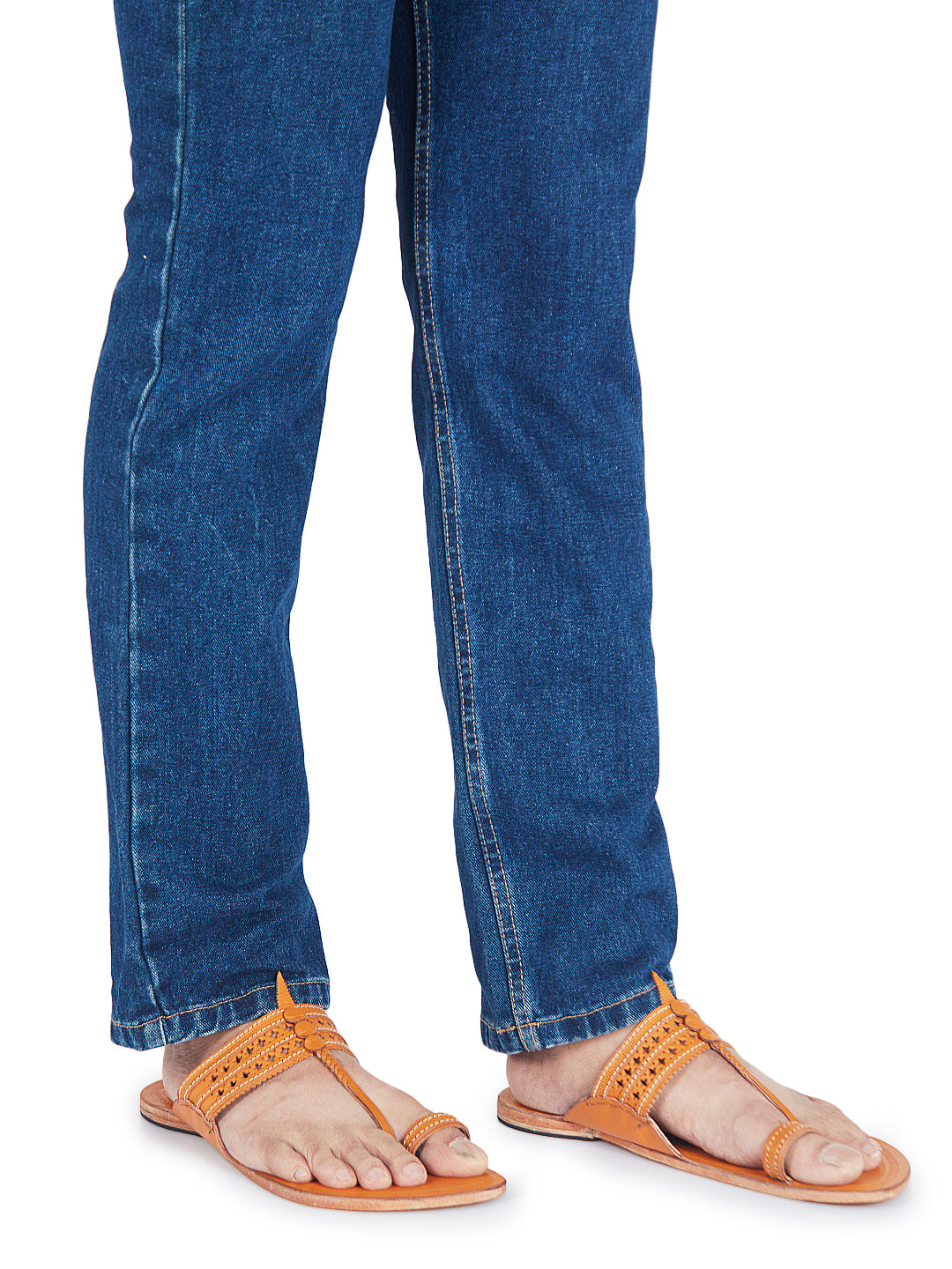 Yahoo Yellow - Men Kolhapuri Chappal