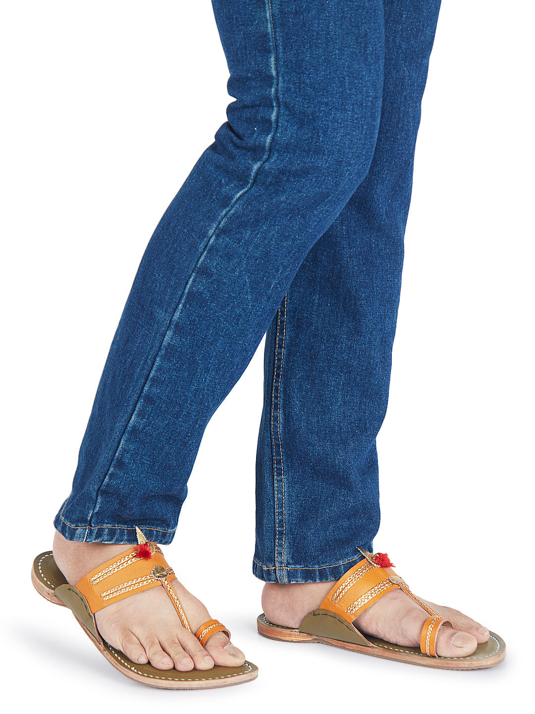 Wedding Two Toner - Men Wedding Kolhapuri Chappal