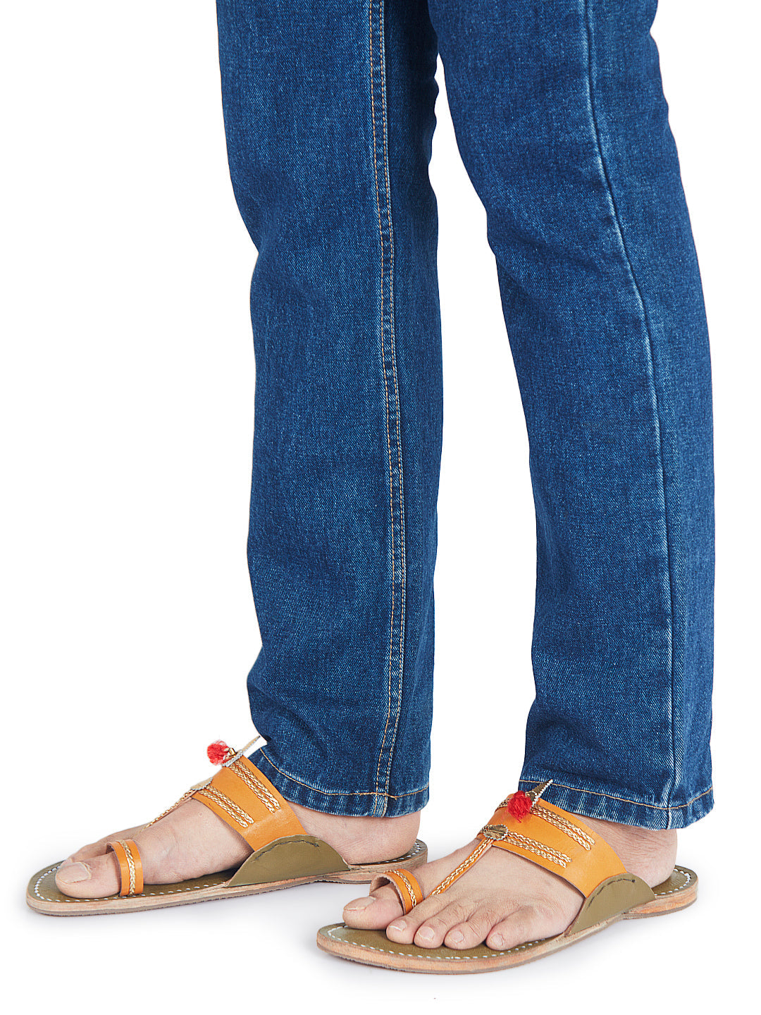 Wedding Two Toner - Men Wedding Kolhapuri Chappal