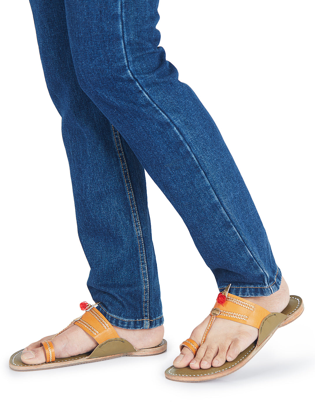 Wedding Two Toner - Men Wedding Kolhapuri Chappal