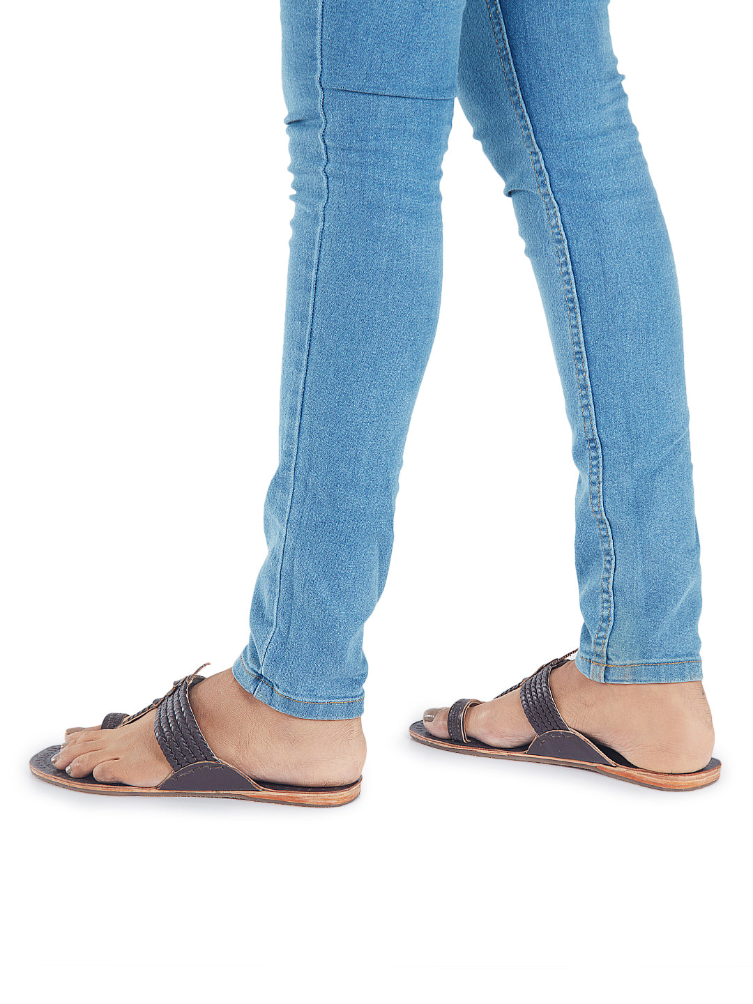 Vintage - Five Braids - Kolhapuri Chappal for women