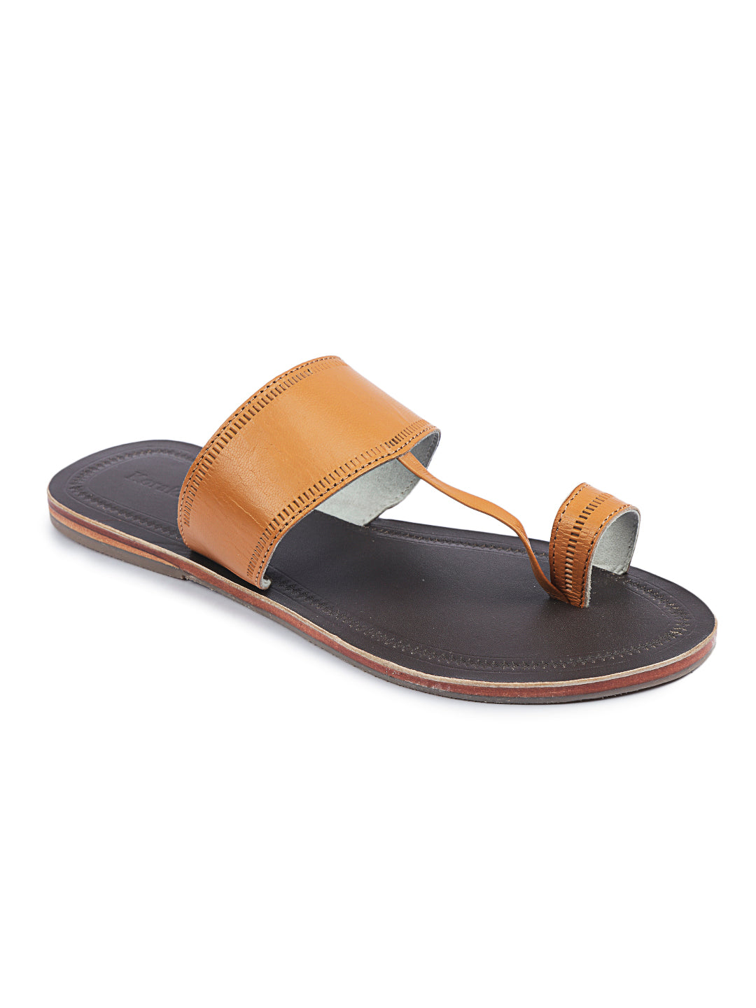 Regular - Two Tone Men's Kolhapuri Chappal