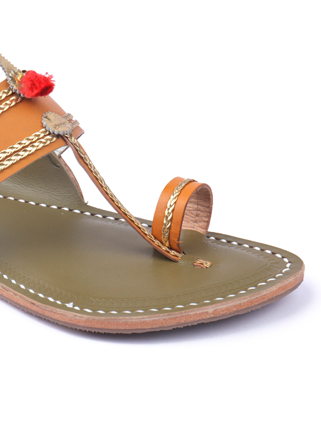 Wedding Two Toner - Men Wedding Kolhapuri Chappal