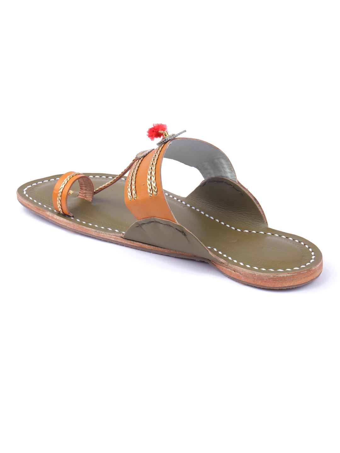 Wedding Two Toner - Men Wedding Kolhapuri Chappal