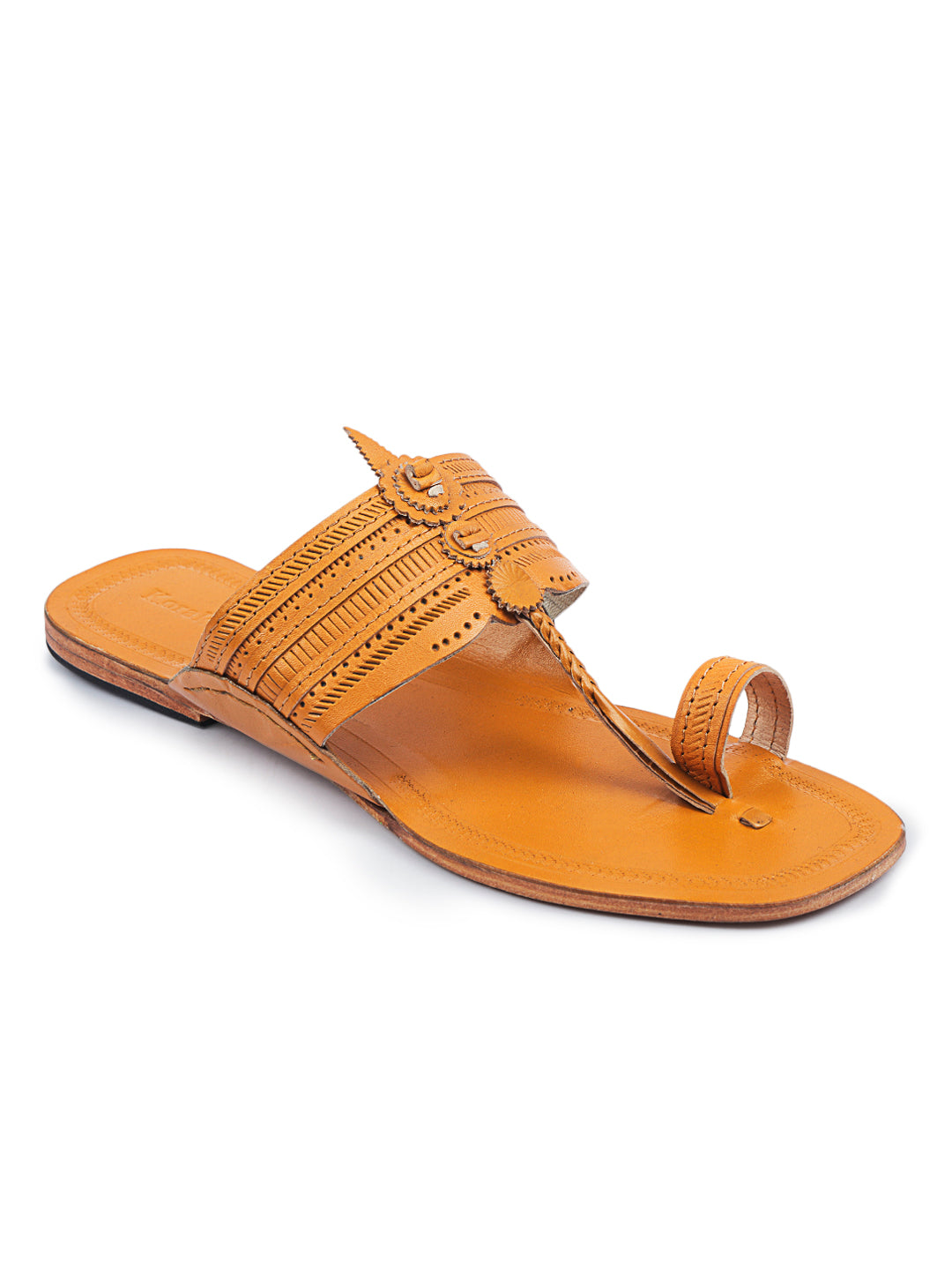 Yoga Yellow - Kolhapuri Chappal for Men