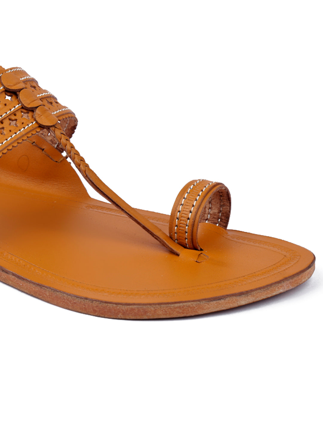 Yahoo Yellow - Men Kolhapuri Chappal