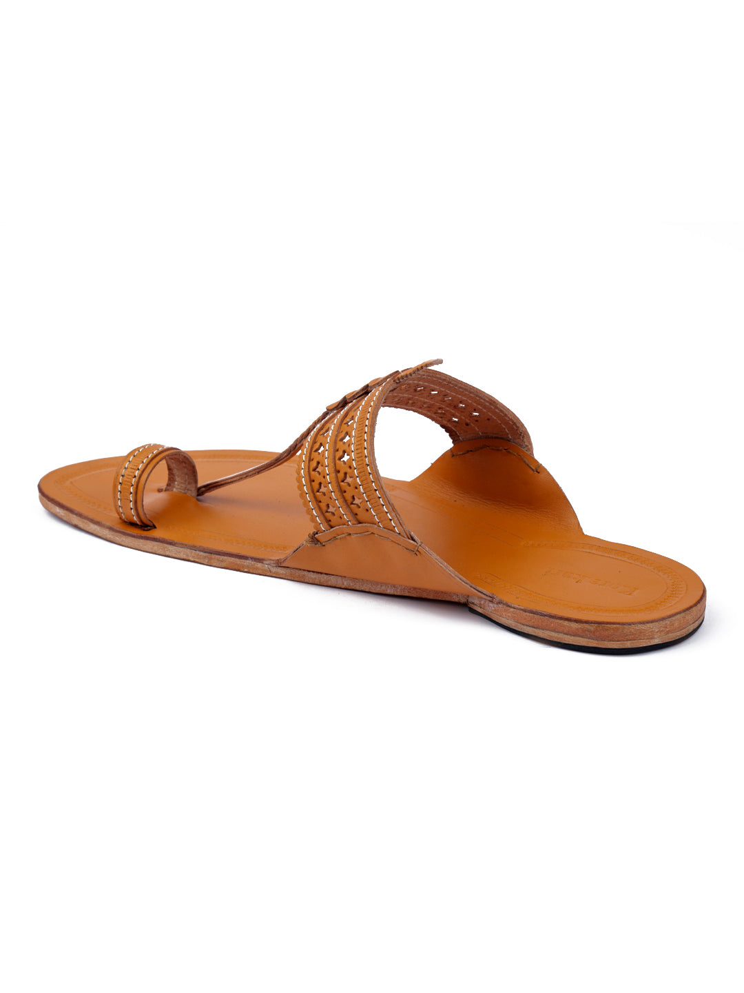 Yahoo Yellow - Men Kolhapuri Chappal