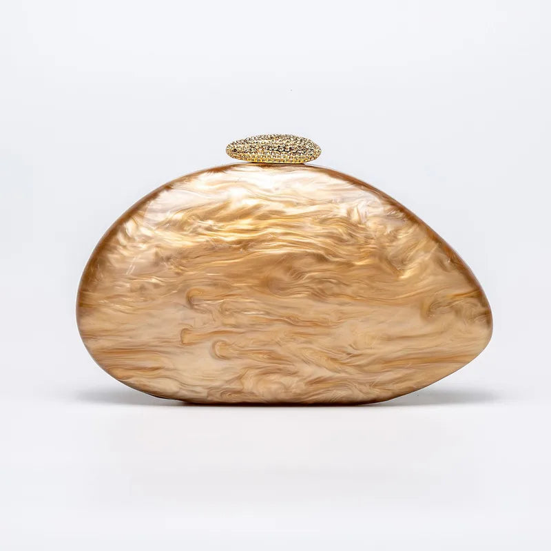 Honey Shell Minaudière