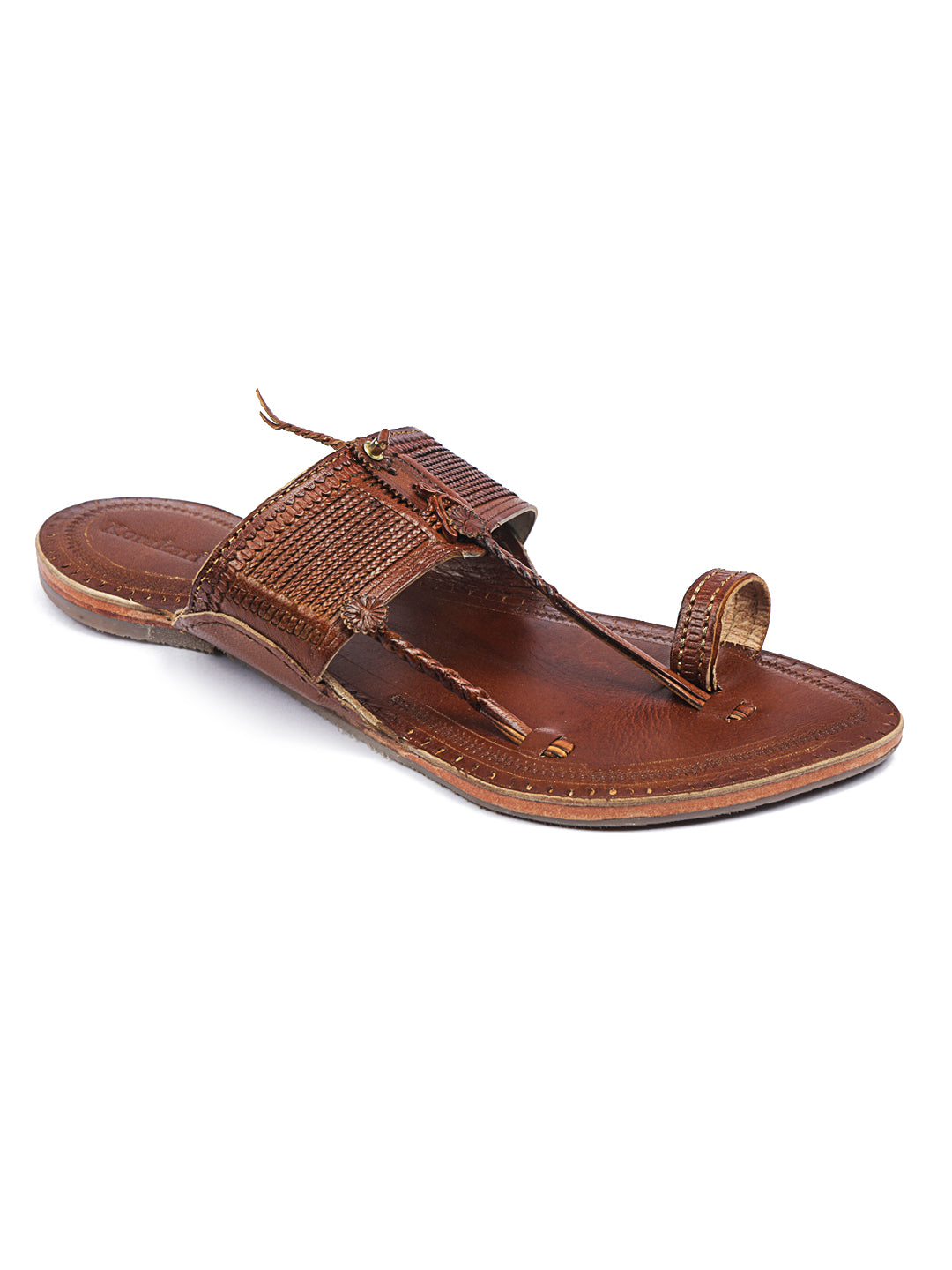 Authentic Tan - Men's Wedding Chappal